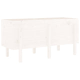 Vidaxl Planning box raised 121x50x57 cm Solid pine white