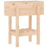 Jardinière Vidaxx 62x30x69 cm bois de pin massif