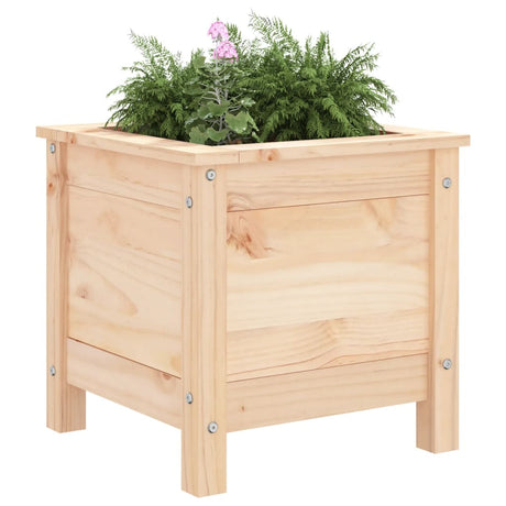 Jardinière Vidaxx 40x40x39 cm bois de pin massif