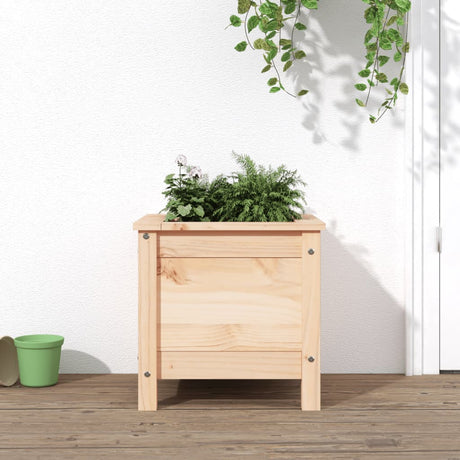 Jardinière Vidaxx 40x40x39 cm bois de pin massif
