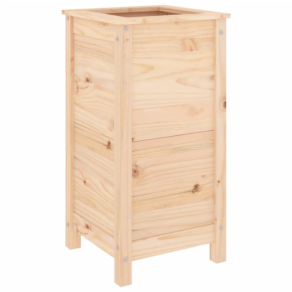 Vidaxx jardinière 40x40x78 cm bois de pin massif