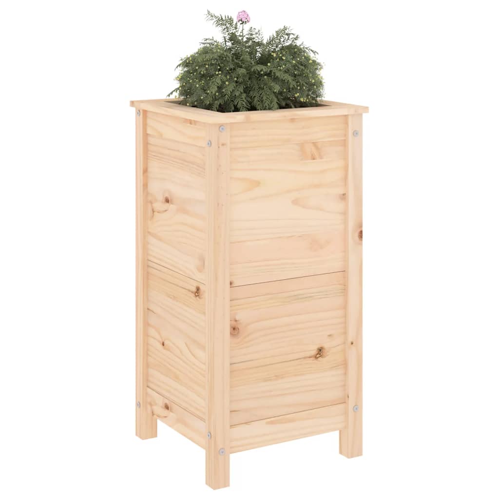 Vidaxx jardinière 40x40x78 cm bois de pin massif