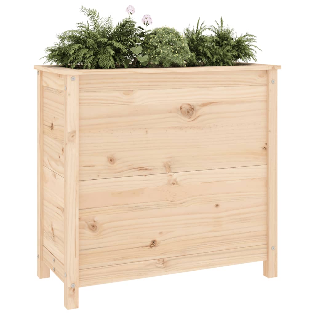 Jardinière Vidaxx 82,5x40x78 cm bois de pin massif