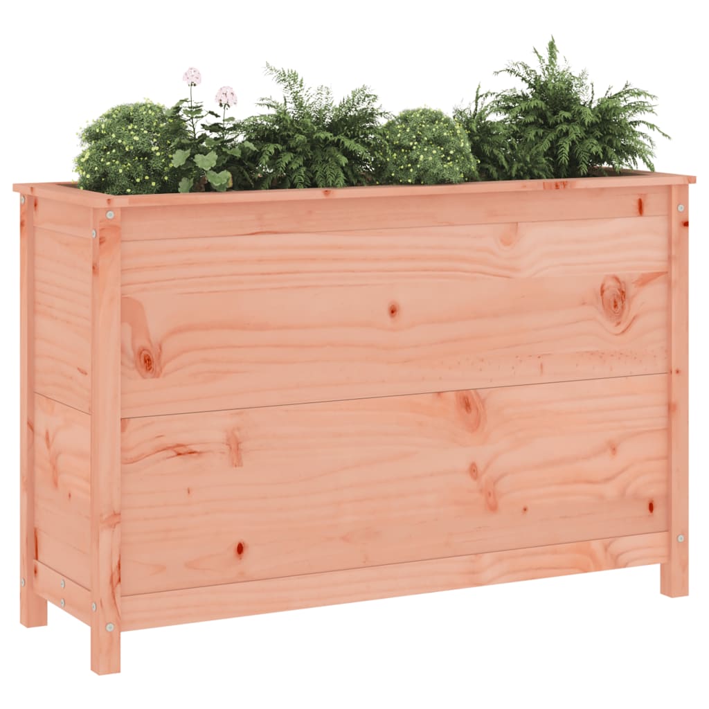 Vidaxl plantenbak verhoogd 119,5x40x78 cm massief douglashout