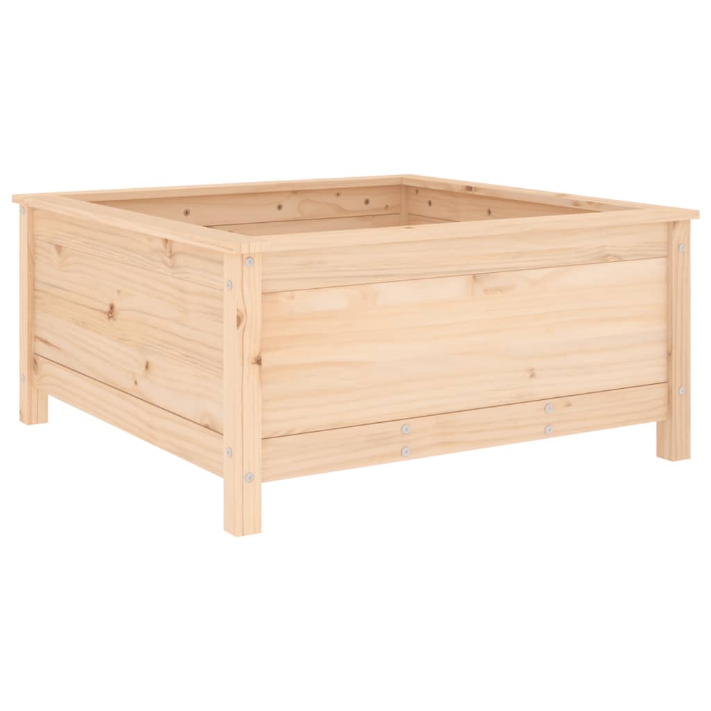 Jardinière Vidaxx 82,5x82,5x39 cm bois de pin massif