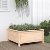 Jardinière Vidaxx 82,5x82,5x39 cm bois de pin massif