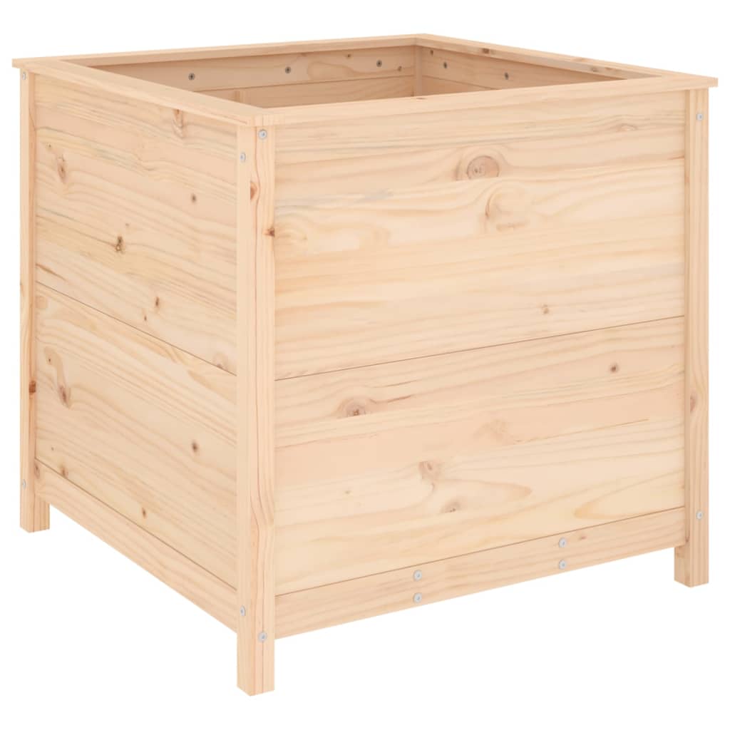 Jardinière Vidaxx 82,5x82,5x78 cm en bois de pin massif