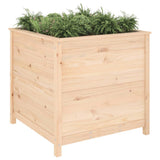 Jardinière Vidaxx 82,5x82,5x78 cm en bois de pin massif