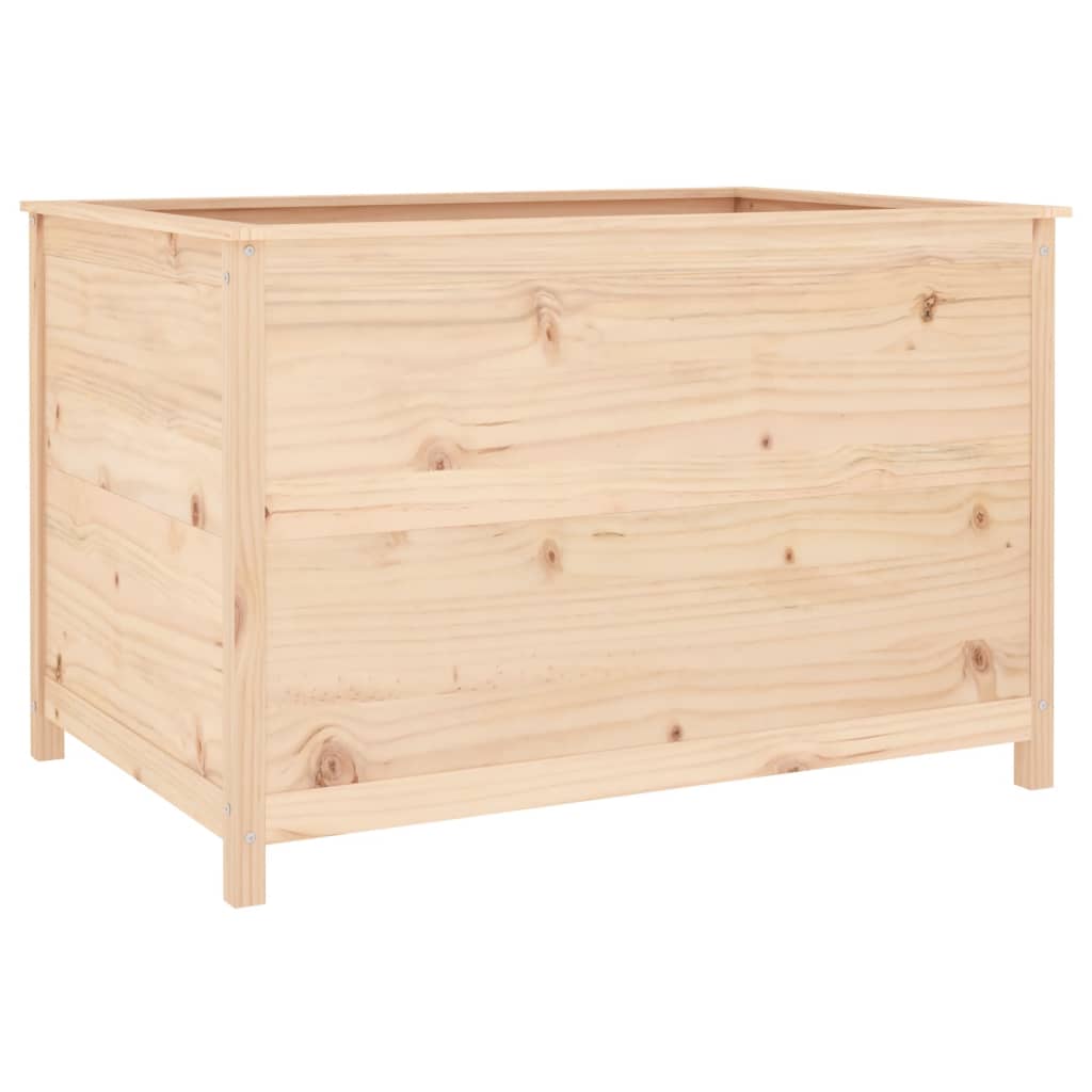 Vidaxx jardinière surélevée 119,5x82,5x78 cm en bois de pin massif