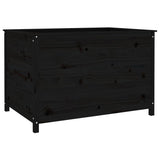 Vidaxx jardinière surélevée 119,5x82,5x78 cm bois de pin massif noir