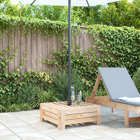 Housse de base de parasol Vidaxx en bois de pin massif