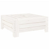 Vidaxx housse de base de parasol en bois de pin massif blanc