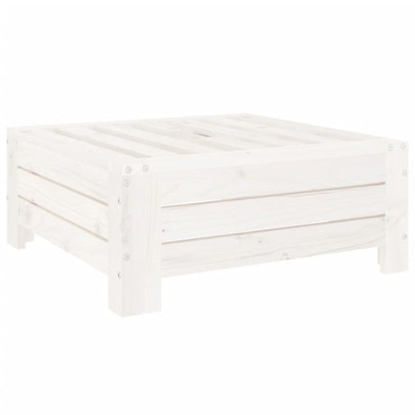 Vidaxx housse de base de parasol en bois de pin massif blanc