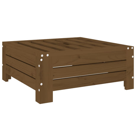 Vidaxx housse de pied de parasol en bois de pin massif marron miel