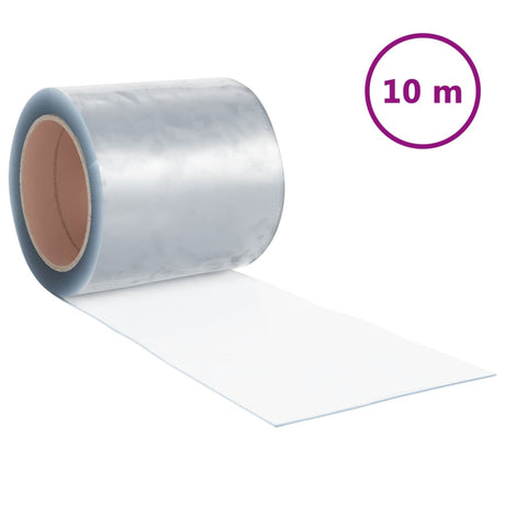 Vidaxx rideau de porte 200x1,6 mm 10 m PVC transparent