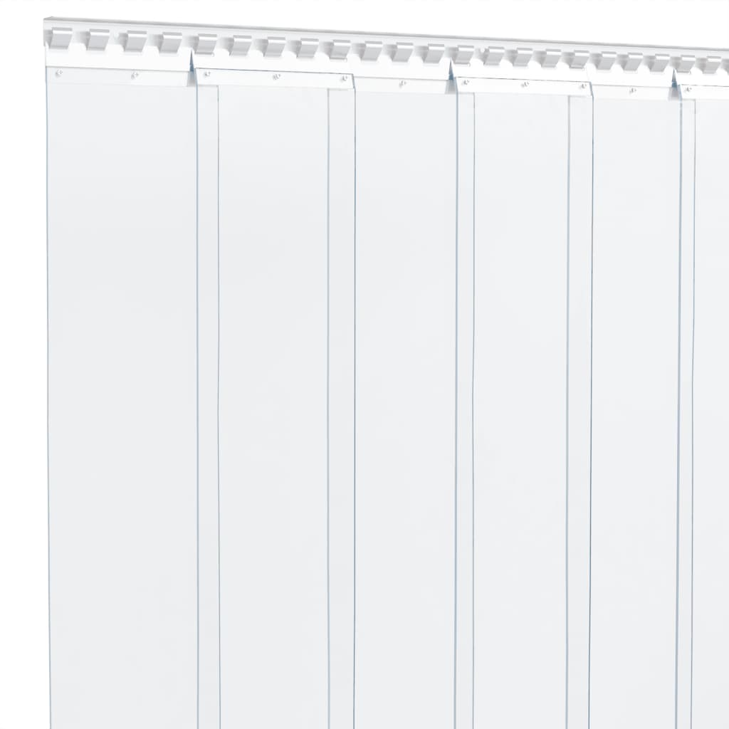 Vidaxx rideau de porte 200x1,6 mm 10 m PVC transparent