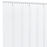 Vidaxx rideau de porte 200x1,6 mm 10 m PVC transparent