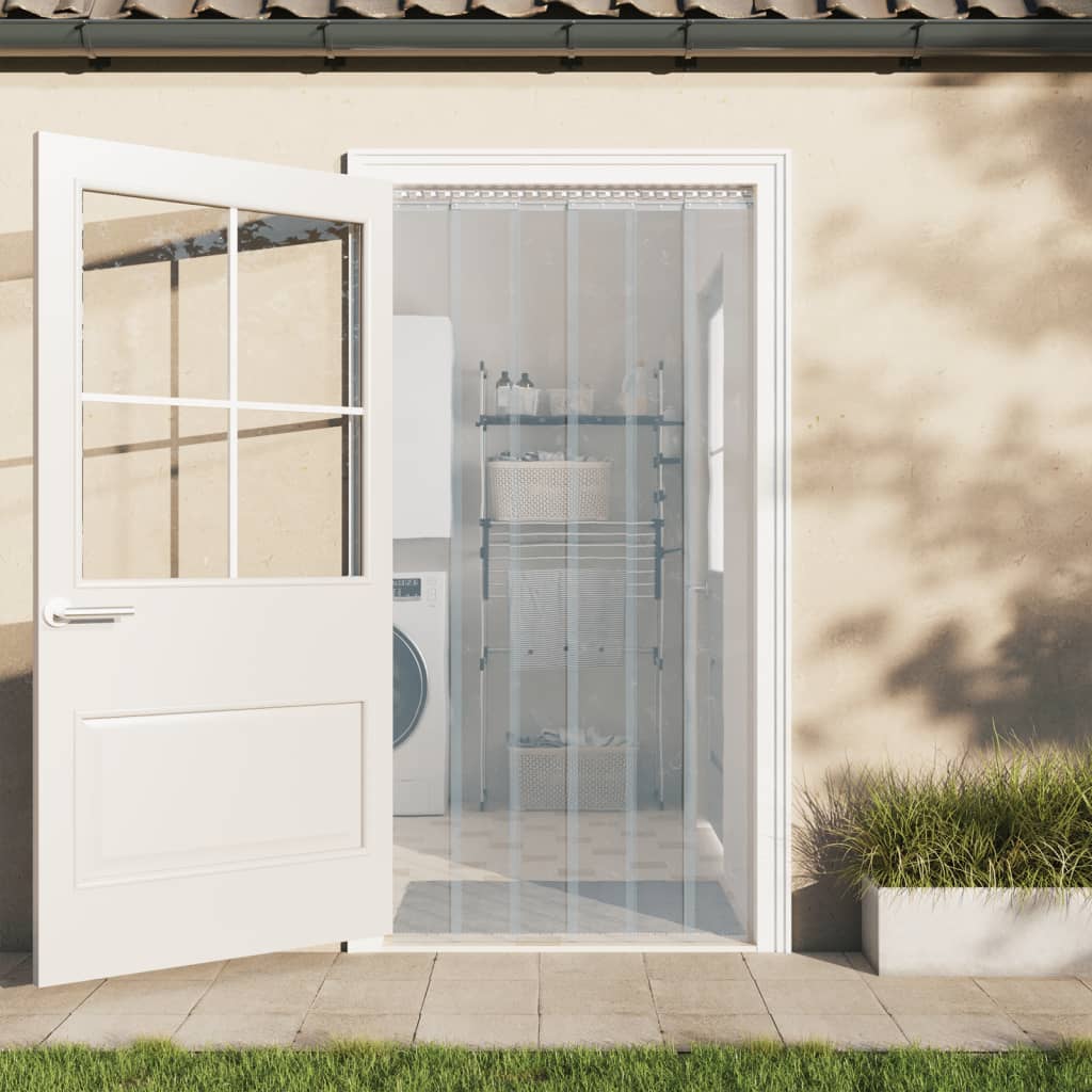 Vidaxx rideau de porte 300x2,6 mm 10 m PVC transparent