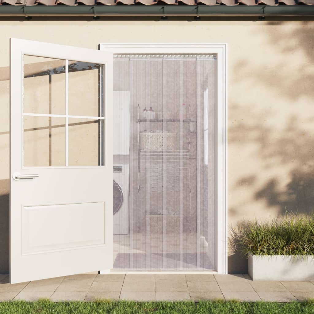 Vidaxx rideau de porte 200x1,6 mm 25 m PVC transparent