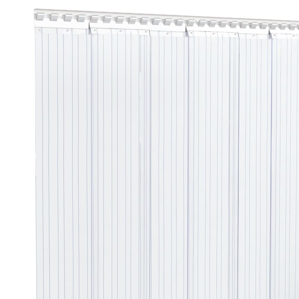 Vidaxx rideau de porte 200x1,6 mm 50 m PVC transparent