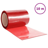 Vidaxx rideau de porte 300x2,6 mm 10 m PVC rouge