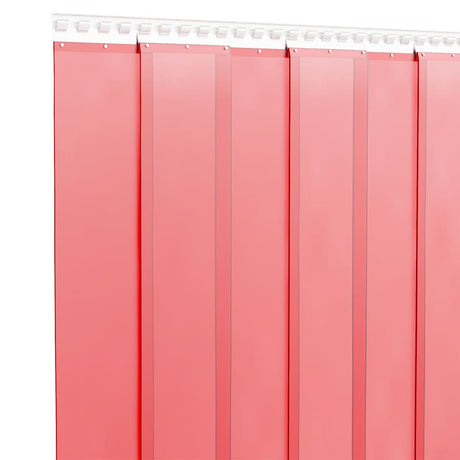 Vidaxx rideau de porte 300x2,6 mm 10 m PVC rouge