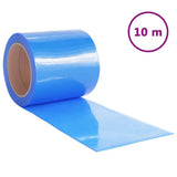 VidaXL rideau de porte 200x1,6 mm 10 m PVC bleu