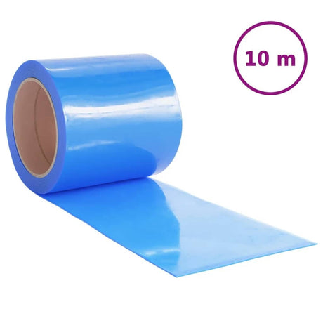 VidaXL rideau de porte 200x1,6 mm 10 m PVC bleu