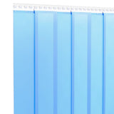 VidaXL rideau de porte 200x1,6 mm 25 m PVC bleu