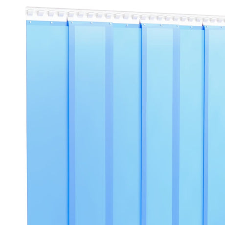 VidaXL rideau de porte 200x1,6 mm 25 m PVC bleu