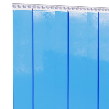 VidaXL rideau de porte 200x1,6 mm 50 m PVC bleu
