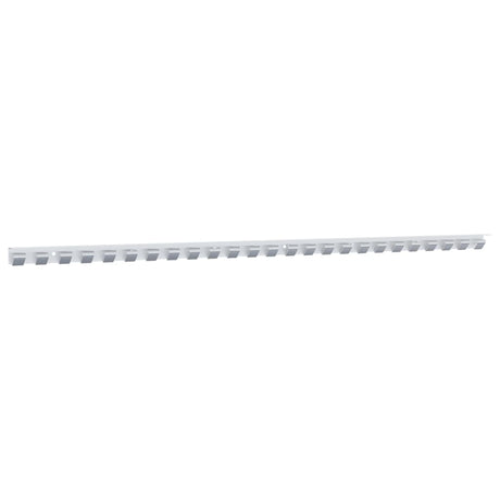 Rail de montage Vidaxx 1 m en acier inoxydable argenté
