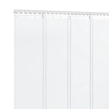 Vidaxx plaques de connexion 4 pcs 28 cm en acier inoxydable couleur argent