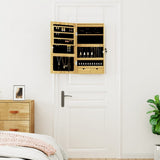 Armoire à bijoux Vidaxx avec miroir et LED murale