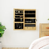 Armoire à bijoux Vidaxx avec miroir et LED murale