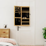 Armoire à bijoux Vidaxx avec miroir et LED murale