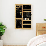 Armoire à bijoux Vidaxx avec miroir et LED murale