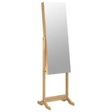 Vidaxx armoire à bijoux avec miroir sur pied 42x38x152 cm