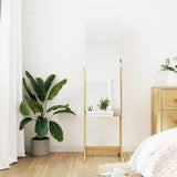 Vidaxx armoire à bijoux avec miroir sur pied 42x38x152 cm