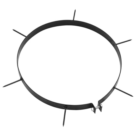 VidaXL Pinces d'aération 5 pcs avec pointes Ø 30 cm fer