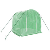 Serre de jardin Vidaxxl avec structure en acier 4 m² 2x2x2 m