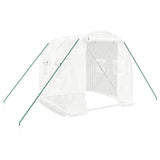 Serre de jardin Vidaxxl avec structure en acier 4 m² 2x2x2 m
