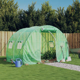 Serre de jardin Vidaxxl avec structure en acier 6 m² 3x2x2 m