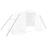 Serre de jardin Vidaxxl avec structure en acier 6 m² 3x2x2 m