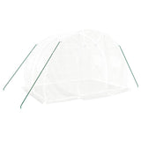 Serre de jardin Vidaxxl avec structure en acier 6 m² 3x2x2 m