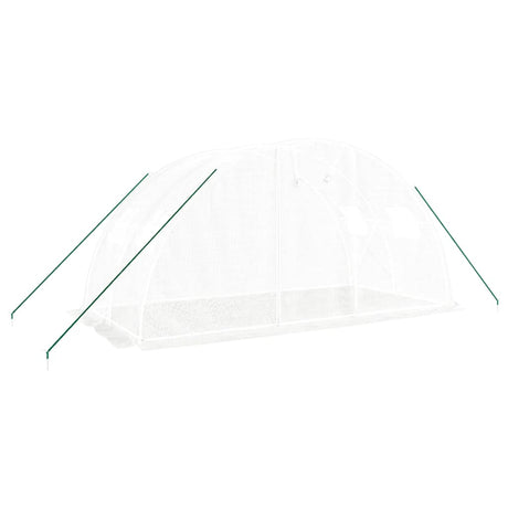 Serre de jardin Vidaxxl avec structure en acier 8 m² 4x2x2 m