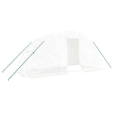Serre de jardin Vidaxxl avec structure en acier 10 m² 5x2x2,3 m