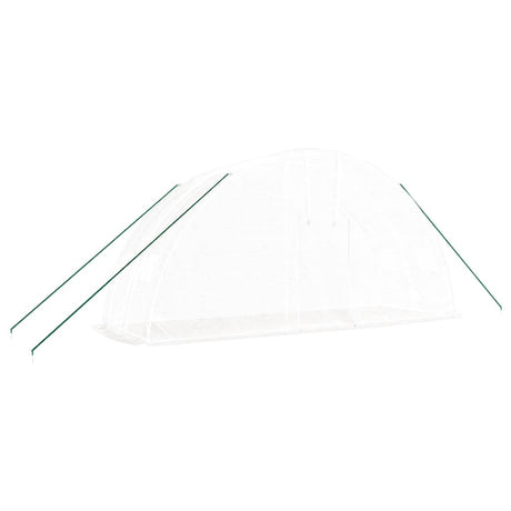 Serre de jardin Vidaxxl avec structure en acier 12 m² 6x2x2,85 m