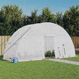 Serre de jardin Vidaxxl avec structure en acier 12 m² 6x2x2,85 m