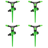 Vidaxx buses 4 pcs 16x13,5x25,5 cm abs et pp vert et noir